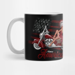 Legendary Native American Motorcycle by MotorManiac Mug